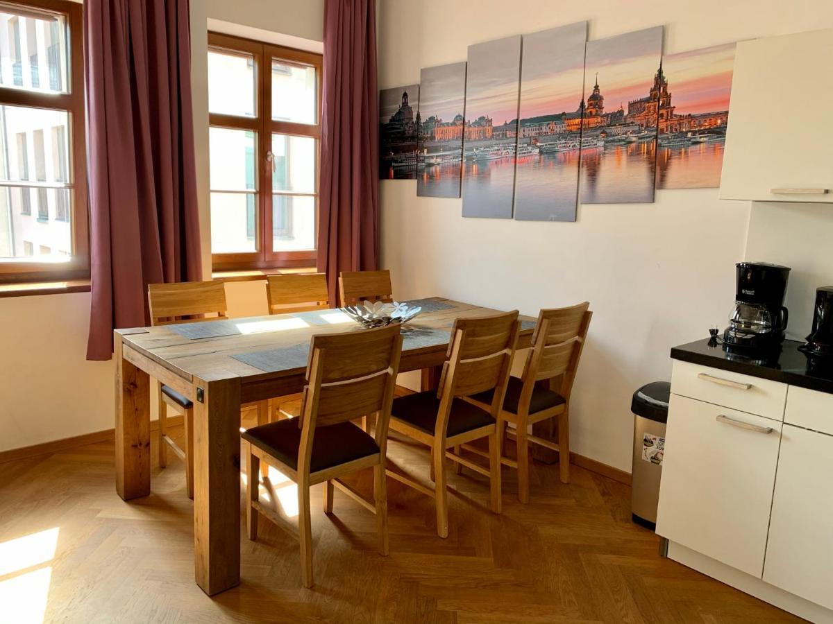 Familienapartment An Der Frauenkirche Drezno Zewnętrze zdjęcie